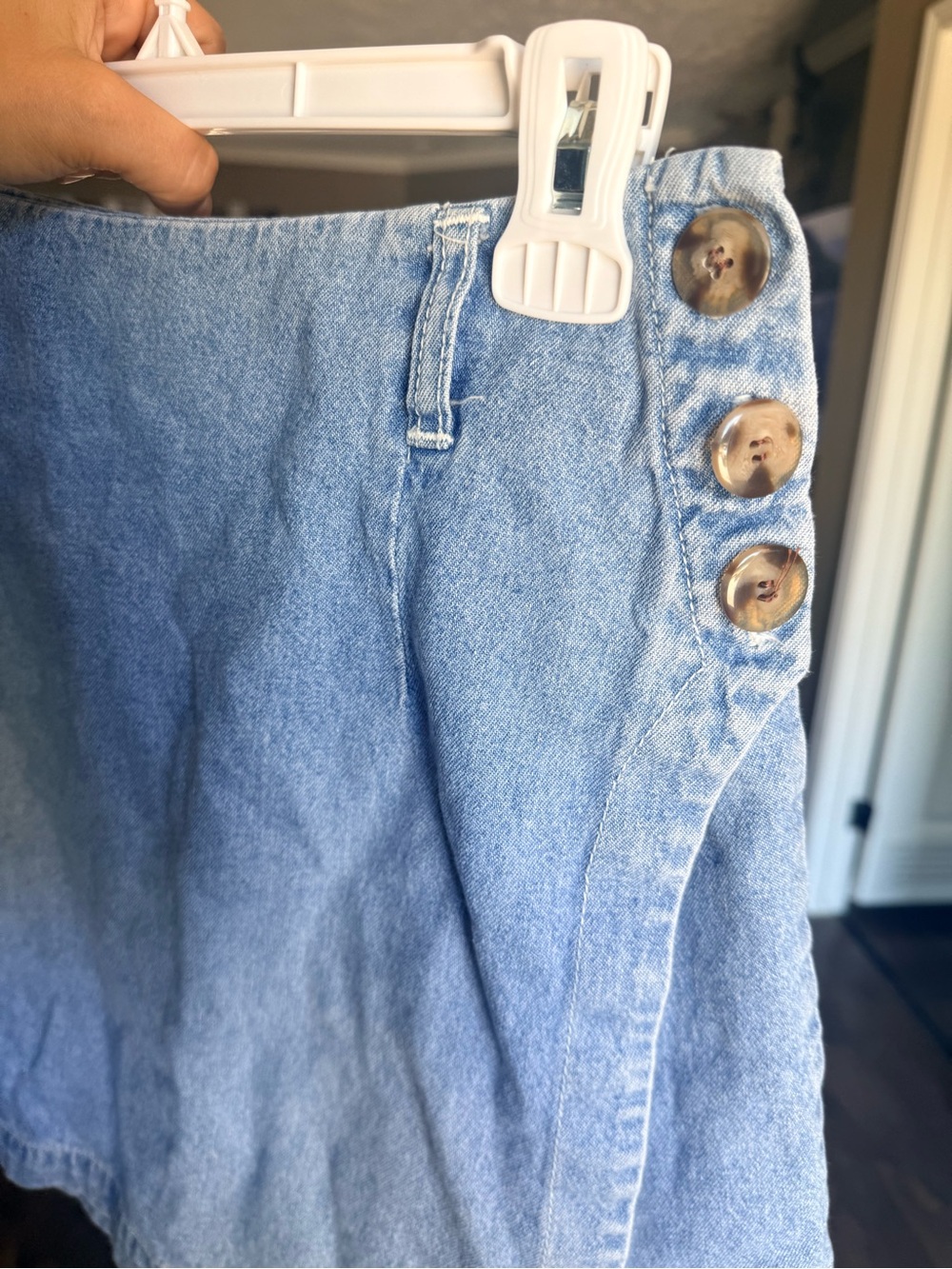 Denim Women’s High-Waist A-Line Skorts